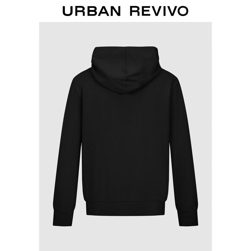UR Men's 2025 Fall Casual Solid Hooded Loose Sweatshirt UMB450041