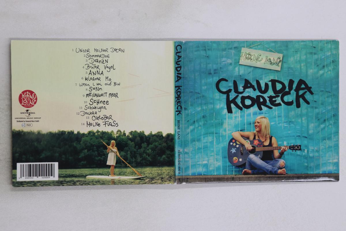 

CD CLAUDIA KORECK - Honu Lani 4260322420009 HONU LANI 2013 Germany Pop Used