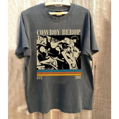 T-shirt Série TV Cowboy Bebop T-shirt Film Rétro Comfort Colors T-shirt Unisexe