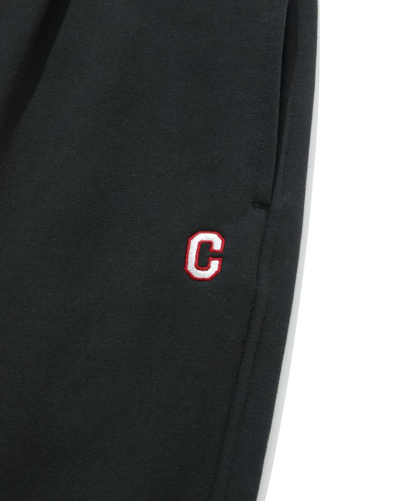COVERNAT C Logo Sweat Wide Pants Black