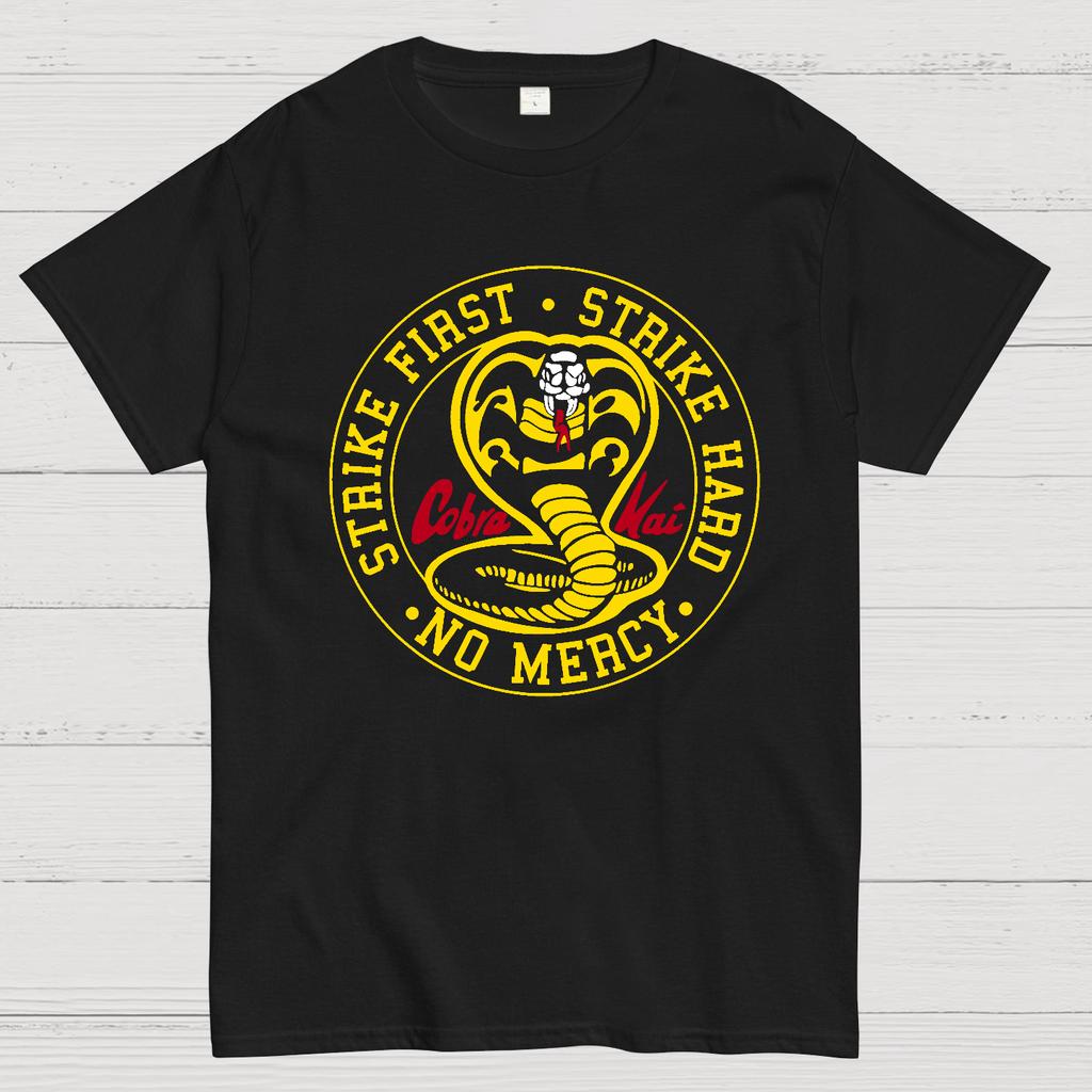 Cobra Kai Dojo Unisex 100% Cotton Summer Casual Cool Loose T-Shirt