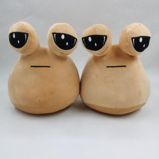 22CM Big Eye Aliens Plushie Game Character Inspired Soft PP Cotton Stuffed Aliens Snail Toy Doll Home Decoration Game Lover Birthday Gift