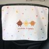 UV Protection Cartoon Car Curtain Embedded Rail Vehicle Privacy Shades  Car Interior Accessories