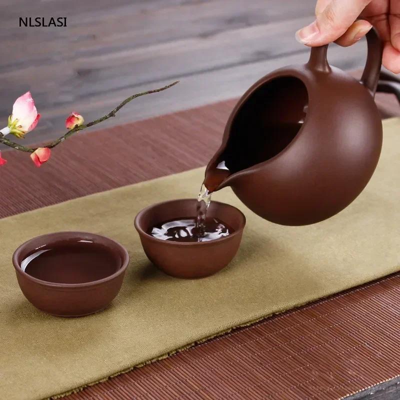 Yixing Purple Clay Fair Cup Cha Hai Master Teacup Handmade Tea Set Accessories Household Drinkware Large Capacity 340ml