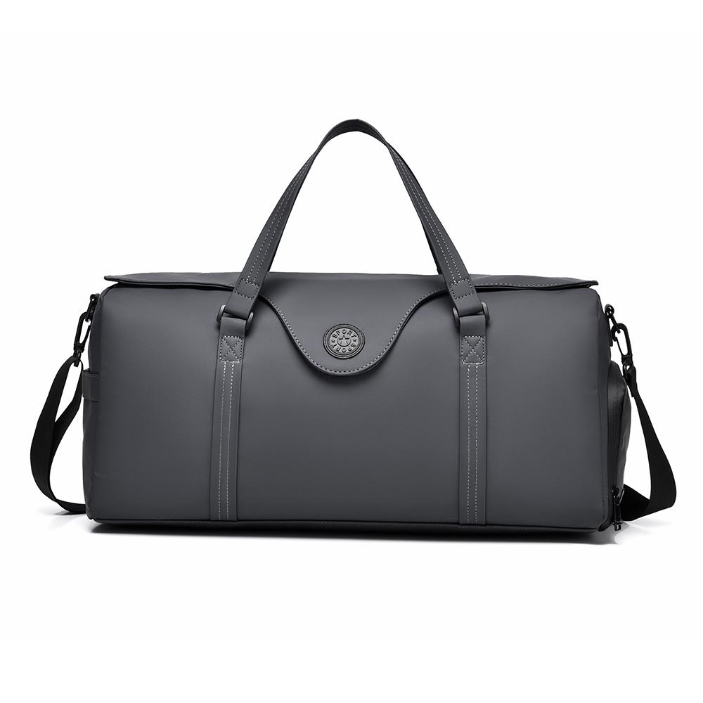 Large Capacity Fitness Bag, Men's Bag, Dry Wet Separation Crossbody Bag, Luggage Storage Bag, Independent Shoe Compartment, Athlete Training Bag