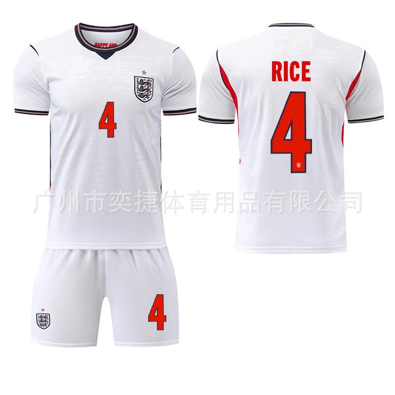 2627 World Cup England Main Jersey No. 9 10 Bellingham No. 20 Football Jersey Adult Children Cross-border Out