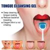 Tongue Scraper Brush Effective Tongue Cleaner Gel Orals Cleaner Set Mint Tongue Scraper & Scrubber Effective Mouth Odor