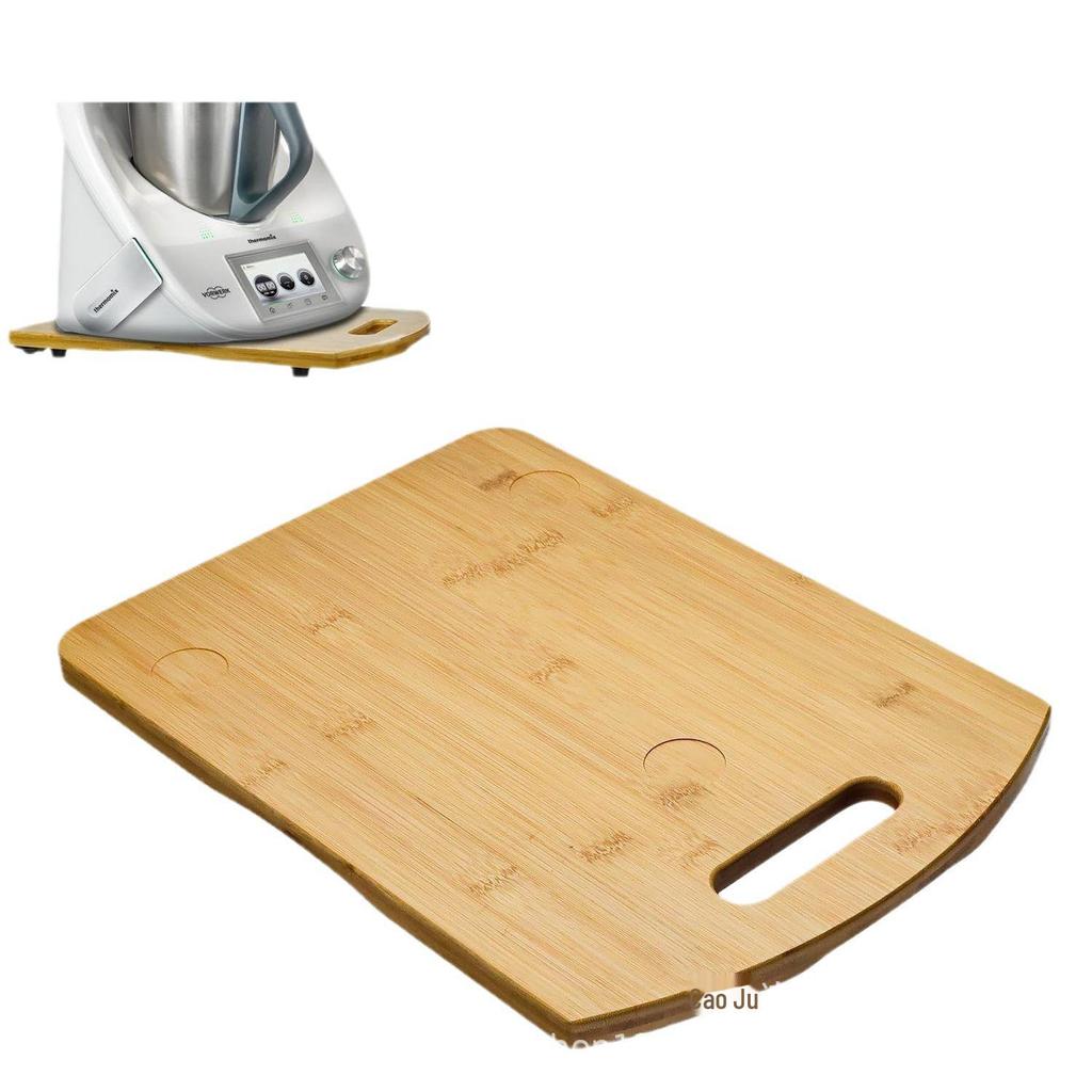 Bamboo & Wood Sliding Tray for Cooking or Coffee Machines