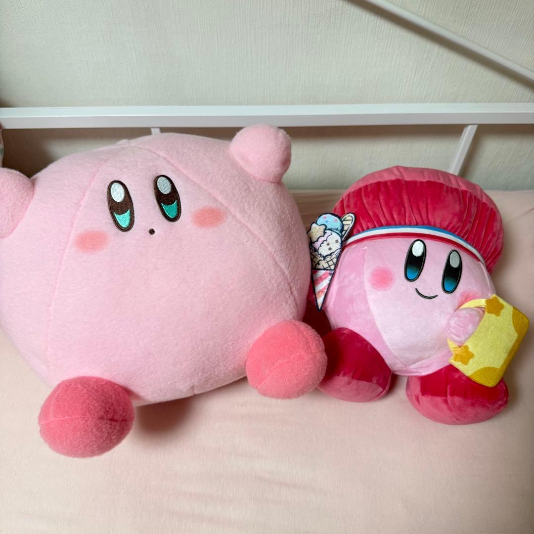 Kirby s Dream Land BIG Plush Toy 2 Piece Set Prize Item