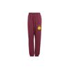 Originales Pantalones de Jogging Moomin de Punto Bordado para Mujer Joggers Morado Oscuro IL2449