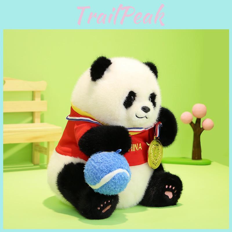 Adorable 30cm Panda Plush Toy Soft Stuffed Animal Gift For Kids Beautifully Designed