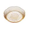 Changbaosen Gold-Rimmed Snack Plate Set of 5