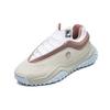 MIHARA YASUHIRO x FILA FM7 FM Cow Leather, Textile Comfortable Low top Chunky Sneakers Women's White Brown F12W114136FWA