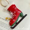 Iron Craft Christmas Ornament Boot Stocking and Hat Designs Delicate Christmas Decoration Handmade Hangging