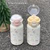 Large-capacity Thermos Cup for Girls' Winter New High-value Student Campus Portable Straw Double-drinking Cup