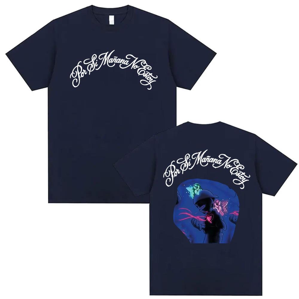 Rapper Omar Courtz Por Si Unisexana No Estoy New Album 2026 Tour Tee Shirt Unisex Women Hip Hop Style ONeck Cotton Tshirt Streetwear