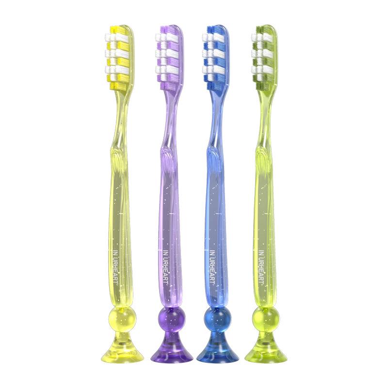Soft Bristle Wide Head Toothbrush for Gum Protection - Adult Luxury Oral Care