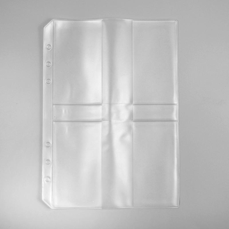 A6 Loose-Leaf Notebook Planner with Sticker Album, Zipper Storage, and 6-Hole Refill Pages