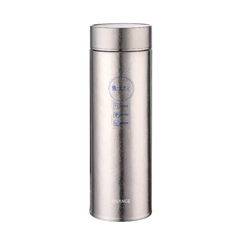 QUANGE Ti303-500 Crystalline Titanium Thermos Mug