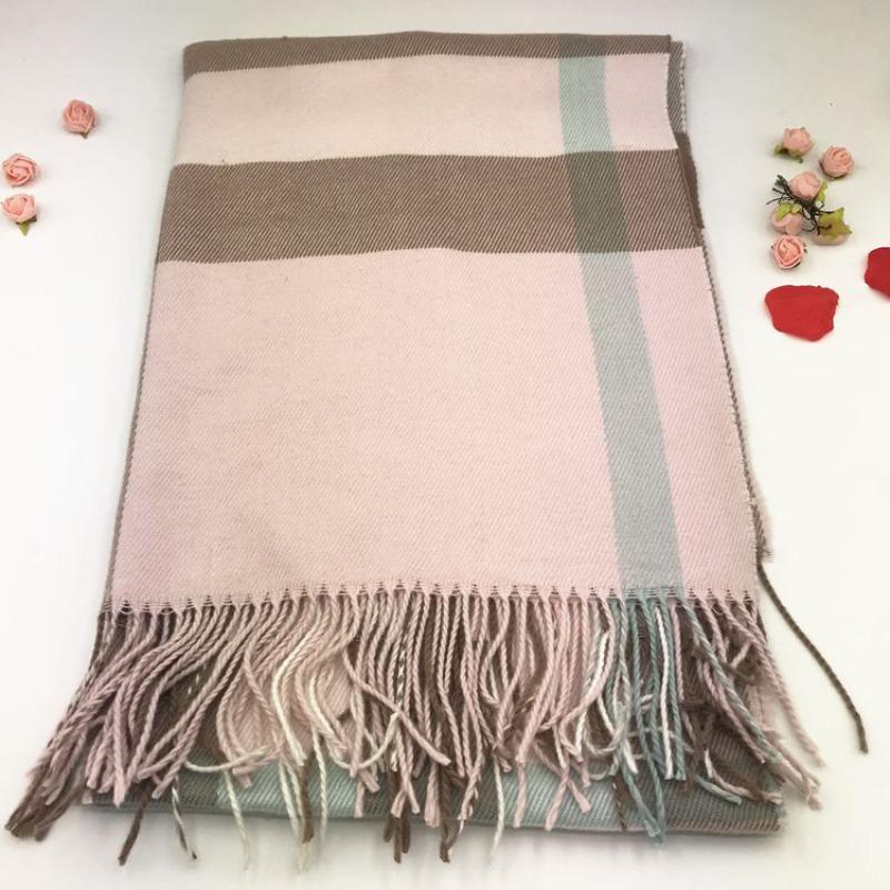 New autumn and winter wind classic babag color yang sticky cashmere scarf shawl couple scarf women