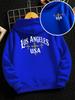 TZ1 Los Angeles Hoodie für Jungen und Mädchen – Zweiseitiger Druck; Neuer Herbst/Winter Street-Style Kinder-Hoodie