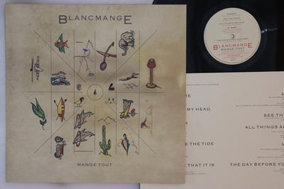 LP-Schallplatte BLANCMANGE - Mange Tout 8102351 LONDON 1984 UK Rock Gebraucht