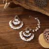 Bohemian Ethnic Tassel Drop Earrings Vintage Retro Geometric Earrings for Women Daily Wear Party Festival