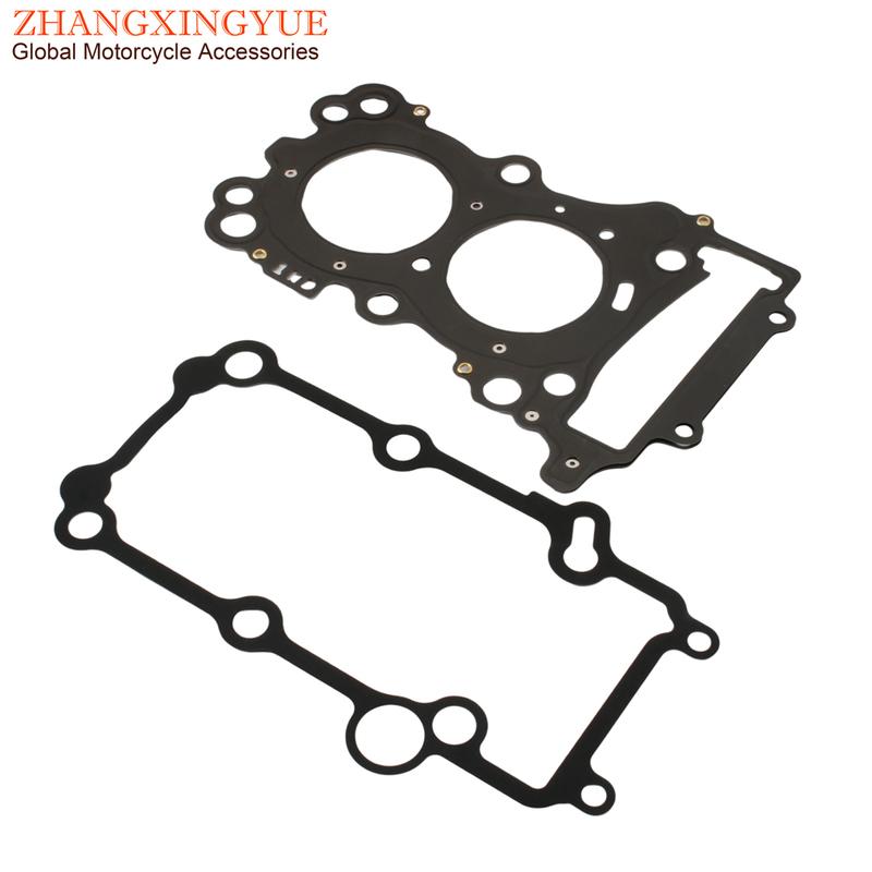 Motorcycle YZF250 Cylinder Gasket Set Top End For Yamaha MT-25 YZF R25 250cc BS8E118100 B1XE13510000