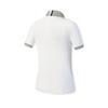 FILA Golf Series Simple Fashion Classic Sports Casual Golf Versatile Comfortable Woven Short Sleeve Polo Shirt Women tops Jade-White A11W615408FWT