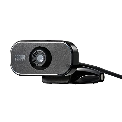 SANWA SUPPLY CMS-V41BKN Web Camera (Black)