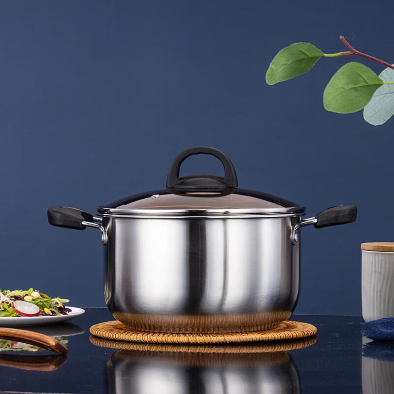 Yi Bo 201 Stainless Steel Multi-Purpose Soup & Milk Pot