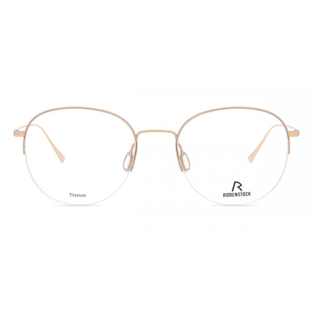 

Rodenstock R7131 B Unisex Eyeglasses Rose Gold/54-18-145