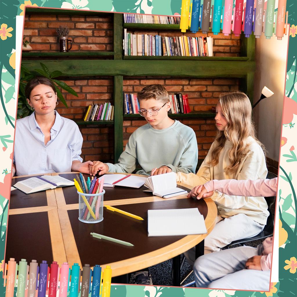 30 Pcs Christian Bible Verse Pens Gifts Bulk Religious Inspirational Scripture Ballpoint Pen For Women Men Office Sunday School