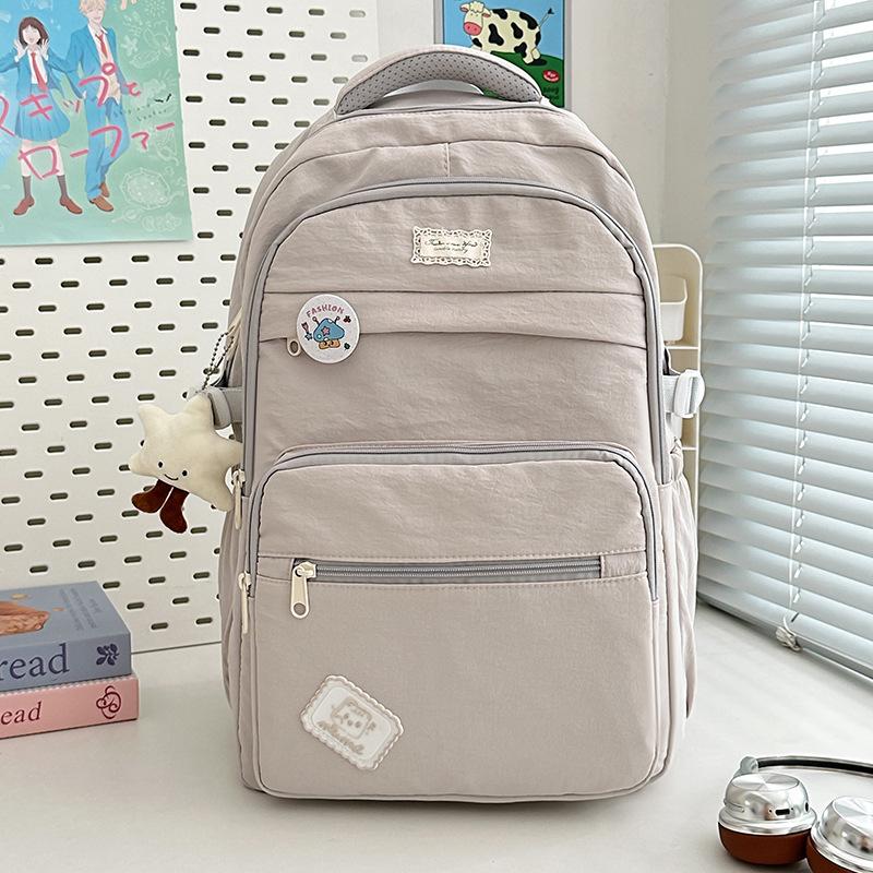 Schoolbag Trendy Brand Schoolbag Girls College Students Sports Backpack Fashion Trend Large Capacity Junior High School Students High School Students