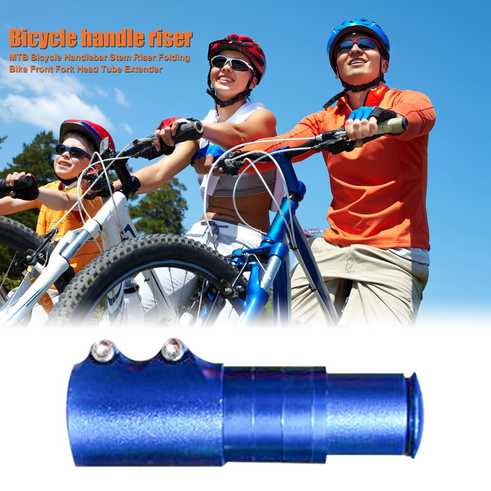 Buy MTB Bicycle Handlebar Stem Riser Folding Bike Front Fork Head Tube