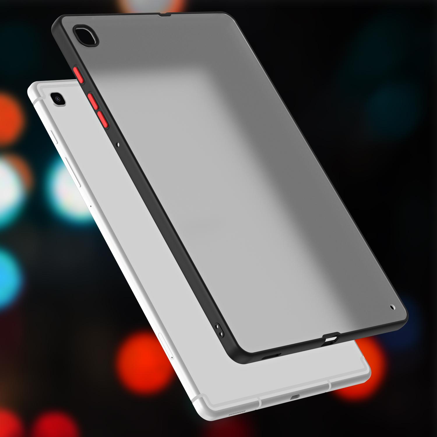 

For Samsung Galaxy Tab S6 Lite (2024)/S6 Lite (2022)/S6 Lite (2020) SM-P610 P615 Matte Tablet Case PC+TPU Cover Black