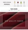 Wine Red Elegant Two-Piece Mother of the Groom Dress: Autumn 2023 Skirt Set