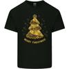 Steampunk Christmas Tree Mens Light Cotton T-Shirt Unisex T-Shirt