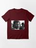 Françoise Hardy Johnny Hallyday (Françoise Hardy in the Background) Essential T-Shirt