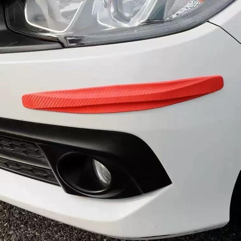 2Pcs Car Bumper Protector Strip Guard Corner Protection Strips Scratch Protector Crash Anti Collision Auto Accessories