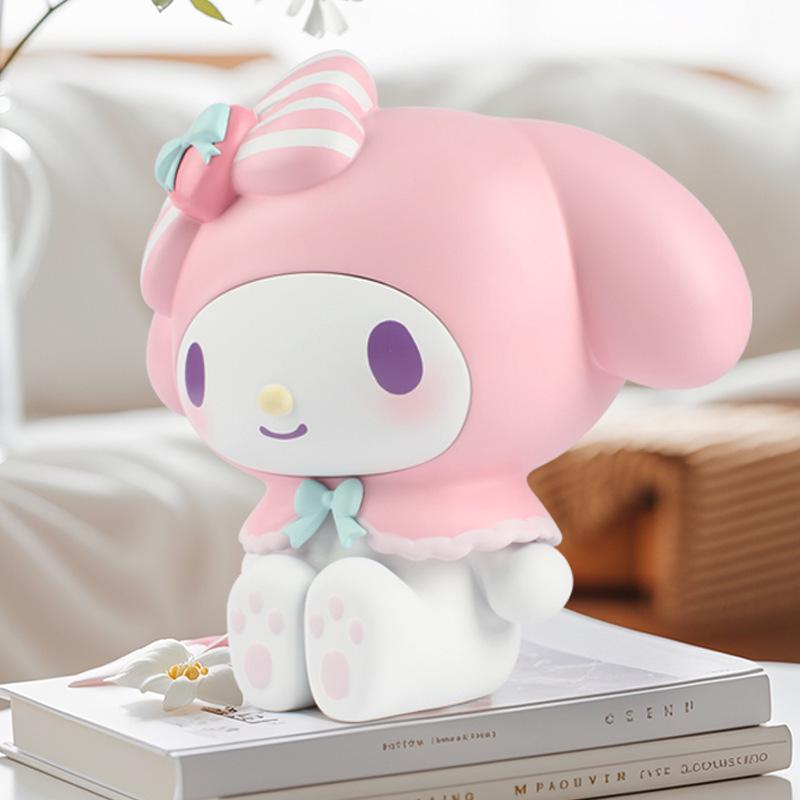 Виниловая копилка-фигурка Sanrio Kuromi - Праздничный подарочный сувенир