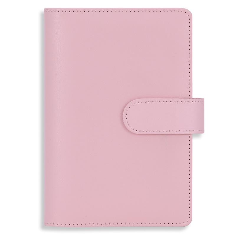 Macaron A6 Cute Loose-leaf Notebook with Magnetic Buckle
