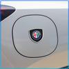 1Pcs 3D Metal Auto Door Shield Emblem Car Body Badge Sticker Styling For Alfa Romeo 147 159 Giulietta Giulia Mito Spider Alpha Nheadrest