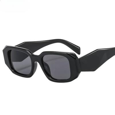 Personality Irregular Square Narrow Sunglasses Fashion   Women Eyewear Luxury Brand Design Sun Glasses
