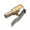 Copper Inflatable Tyre Inflator Valve, Car Quick Clip Tire Chuck Tail Plug, Durable Tire Accessory for Vehicle Maintenance