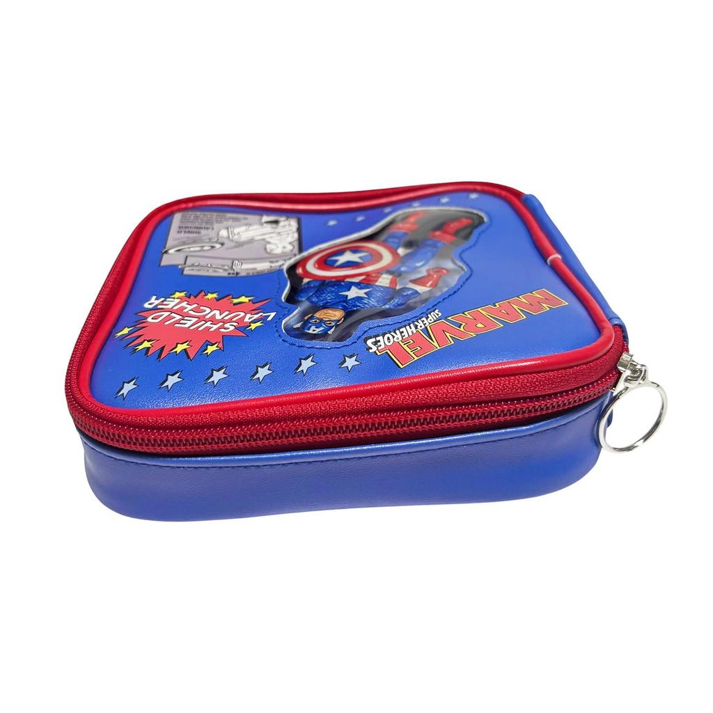 Small Planet Marvel Windowed Pouch Captain America Toy Design