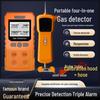 Portable 4-in-1 Gas Detector & Natural Gas Leak Alarm for Labs