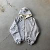 Mens Oversized Hooded Sweatshirt Set With Embroidery - Cotton Blend Streetwear Tracksuit Fall