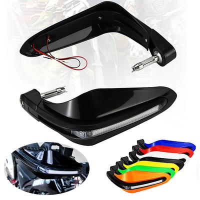 Motorrad Handschutz Schild Motorrad Blinker Abdeckungen LED Blinkt Wasserdicht Protector Dirt Bike Enduro Handschutz