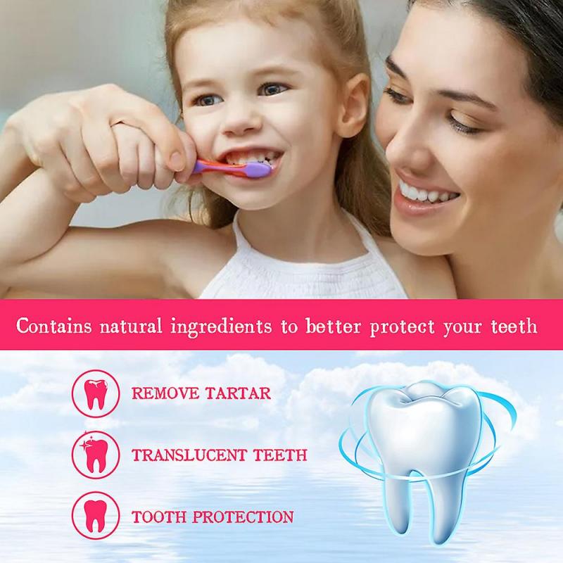 Kids Foam Toothpaste Stain Removal Tooth Mousse Toothpaste Oral Cleaning